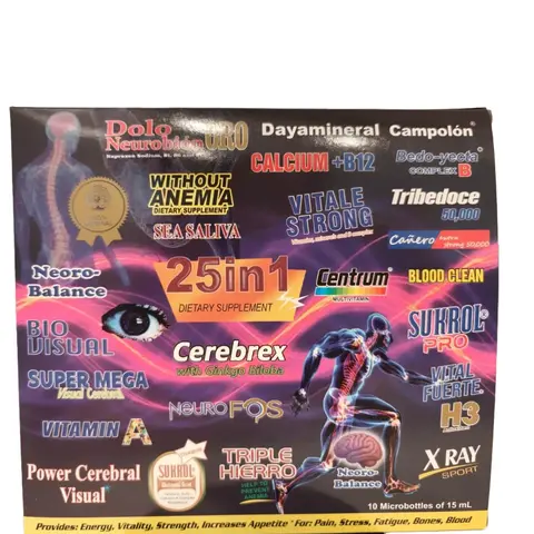 25-in-1 dietary supplement