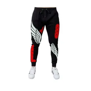 AOP Free Fire Sweatpants Unique Design For Gamer Fans Gift Red Edition Graphic with Wing Print