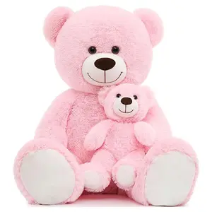 Giant Teddy Bear Mommy and Baby Soft Plush Bear Stuffed Animal