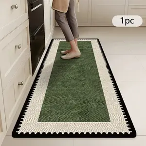 Soft Elastic Bamboo Mat, Breathable Quick-Dry Design, Durable Anti-Slip Base, Ideal for Home Decor & Daily Use, Bathroom Drying Doormat