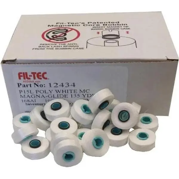 Fil-Tec Magna-Glide Embroidery Bobbins Box of 100 - Style L