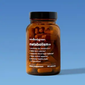 mindbodygreen Metabolism+ for Enhanced Metabolism - 60 Capsules - Healthcare