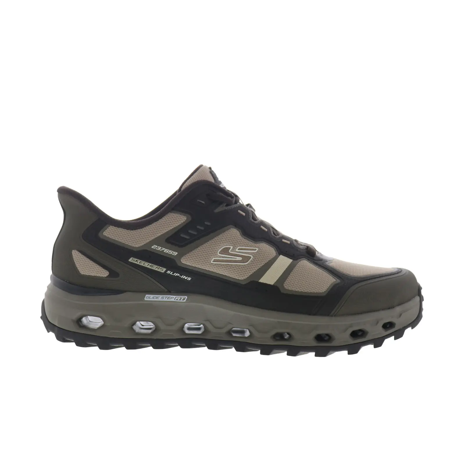 Skechers All-Terrain - Rock Fence Creek Mens Brown Athletic Hiking Shoes