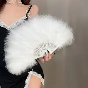 Folding Hand Fan, 1 Count Exquisite Dance Props Fan, Decoration Items, Wedding Holiday Party Gift for Women Friend Bestie