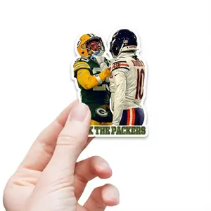 Savage Football Rivalry Meme Sticker Waterproof Vinyl Decal – Game Day Fan Parody Car Bumper Decor