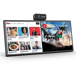 10.25"AI Car Sceeen,Gemini+Built-in offline GPS+Google Play Store for Apps,1080P Front & 1080P Reverse Cameras, Android 15-4GB+64GB,Enjoy Smart Driving!