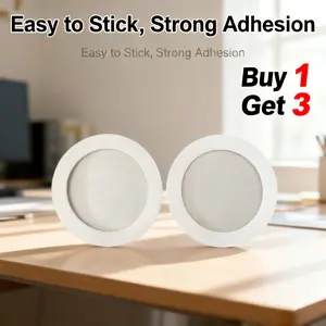 Car Push-Start Button Cover Decal for Cars - Easy to Stick, Strong Adhesion, Secure Installation via Specific Nano Double-Sided Tape Rings, No Tools Needed, Buy 1 Get 3, Father's Day Gift Idea