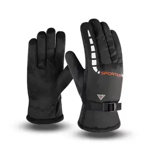 Unisex Thermal Fleece Winter Gloves – Warm, Windproof, Outdoor Cycling & Skiing