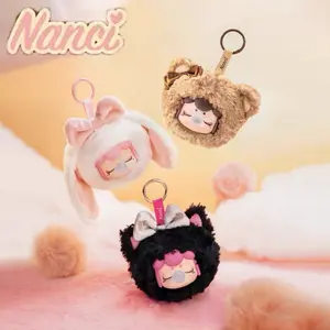 Rolife Nanci Warm Plush Cute Friends Plush Pendant Trendy Play Doll Bag Hanging Decoration Gift