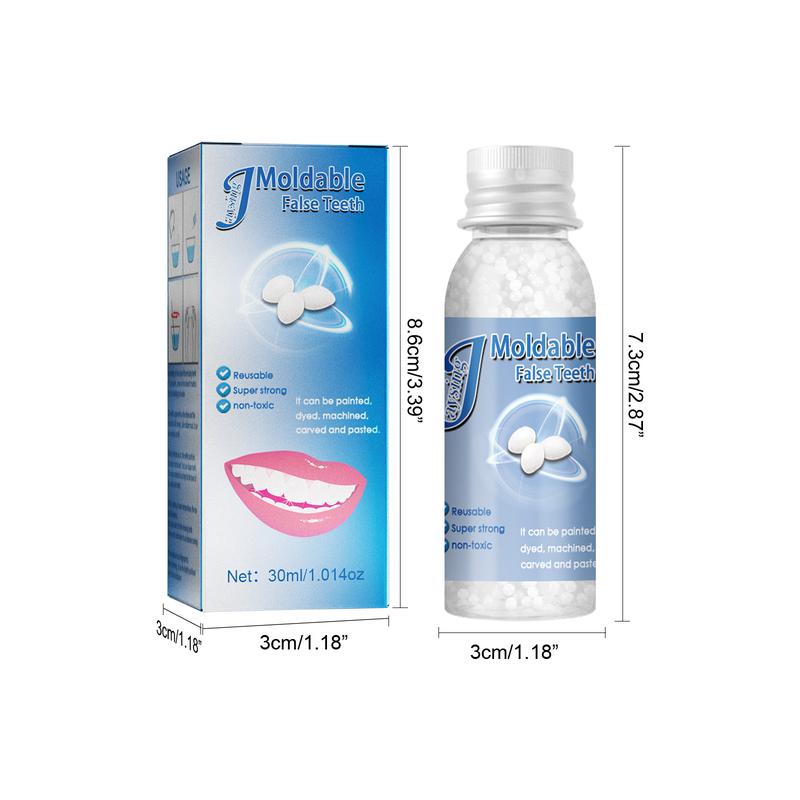 Moldable Dental Gel Dentures Temporary Fillings Cavities and Teeth Fillings Temporary Tooth Filling Denture Kit Oral false tooth fake