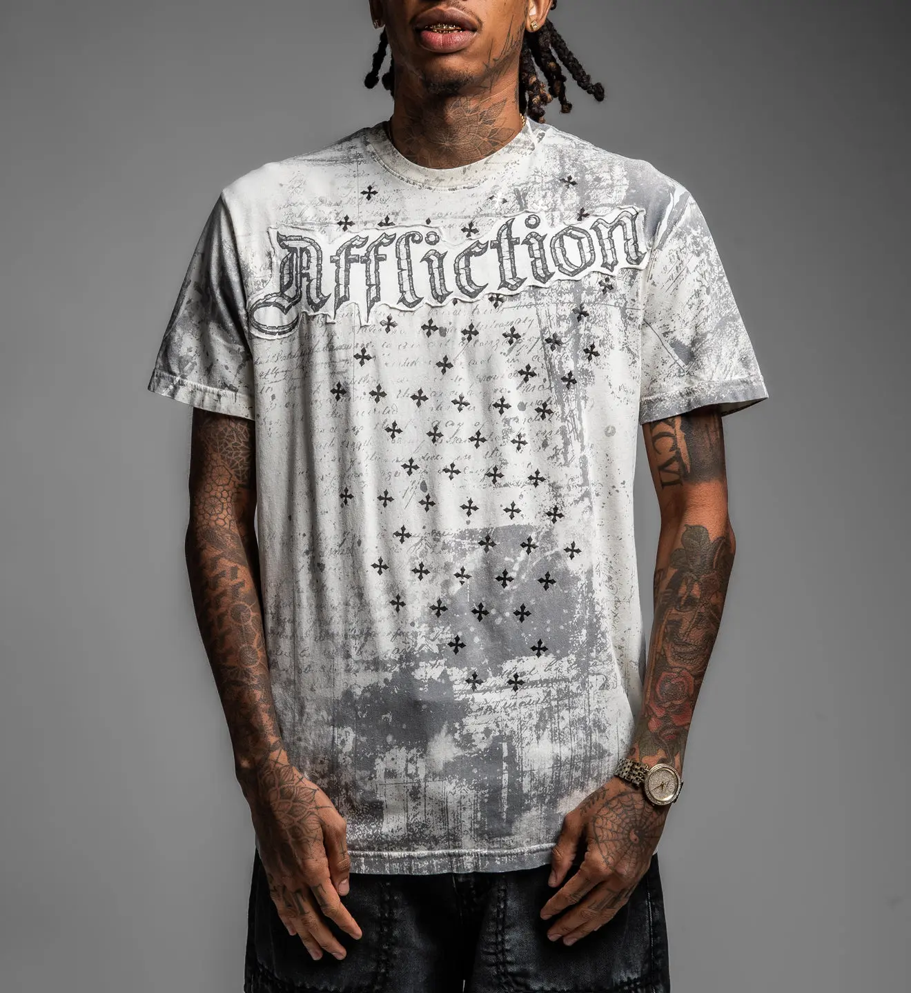 Affliction Men's T-shirt Retrospect 