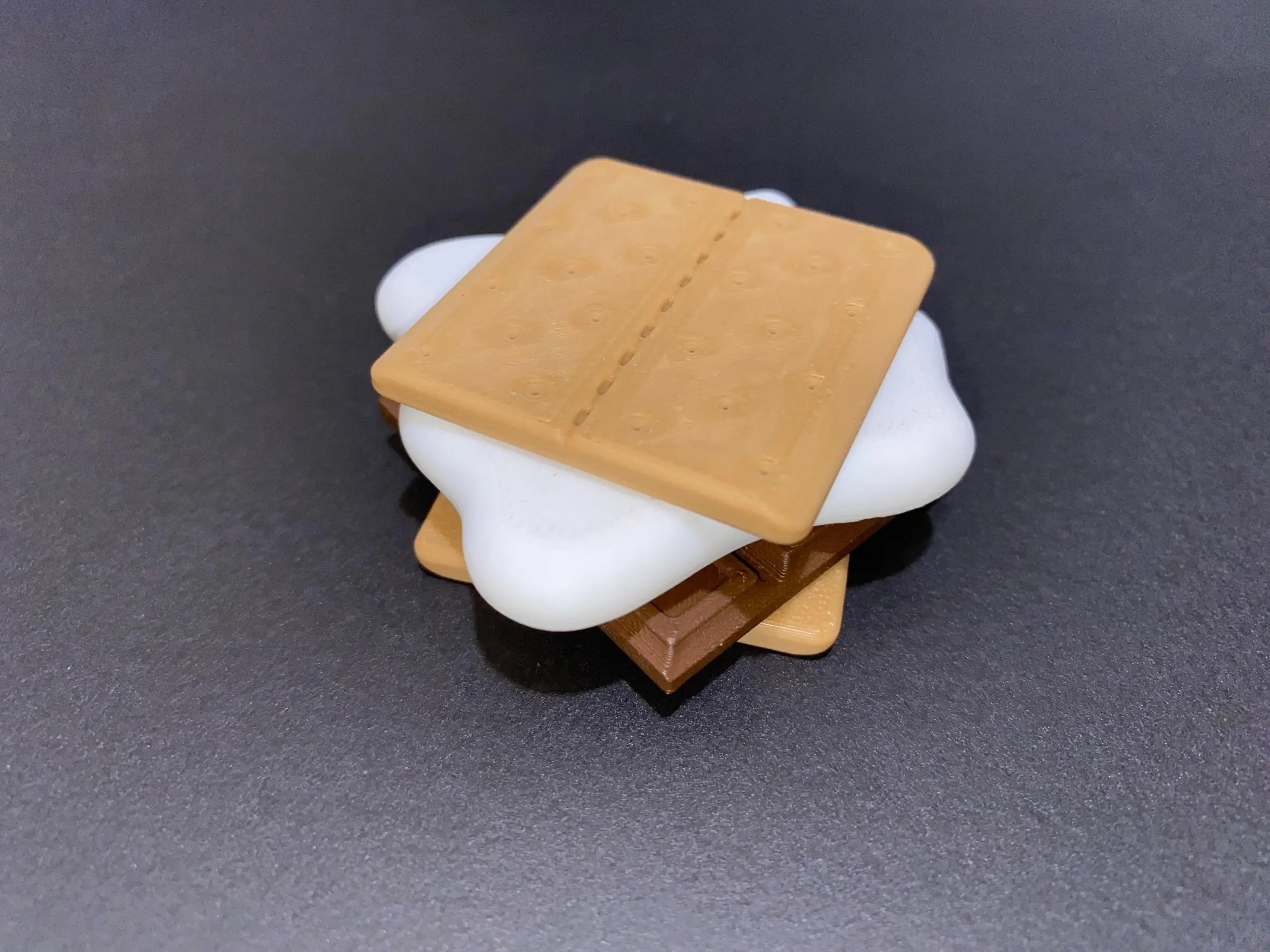 S’mores fidget slider updated | edc fidget toy | tactile satisfying pocket gadget | stress relief desk toy