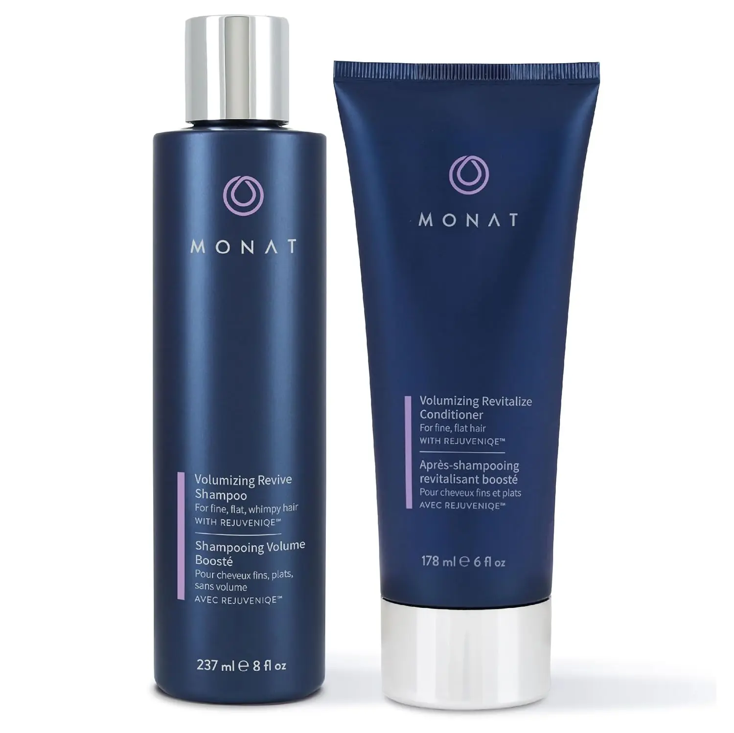 MONAT Volumizing Shampoo & Conditioner Set – Lightweight Volume Duo for Fine or Flat Hair (237ml + 178ml) MONAT Volumizing Shampoo & Conditioner Set – Lightweight Volume Duo for Fine or Flat Hair (237ml + 178ml)