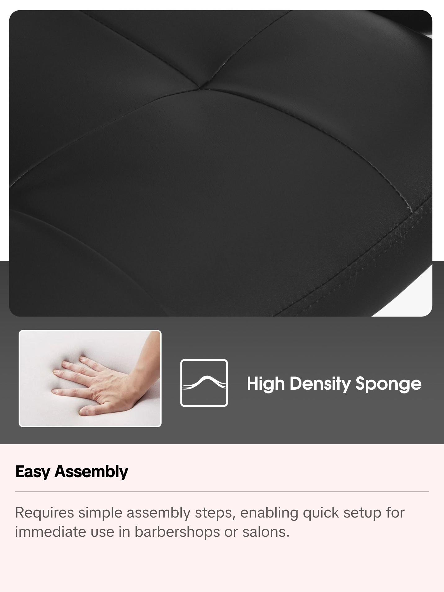 BarberPub All Purpose Hydraulic Barber Chair Salon Beauty Spa Chair Shampoo Recliner 2059