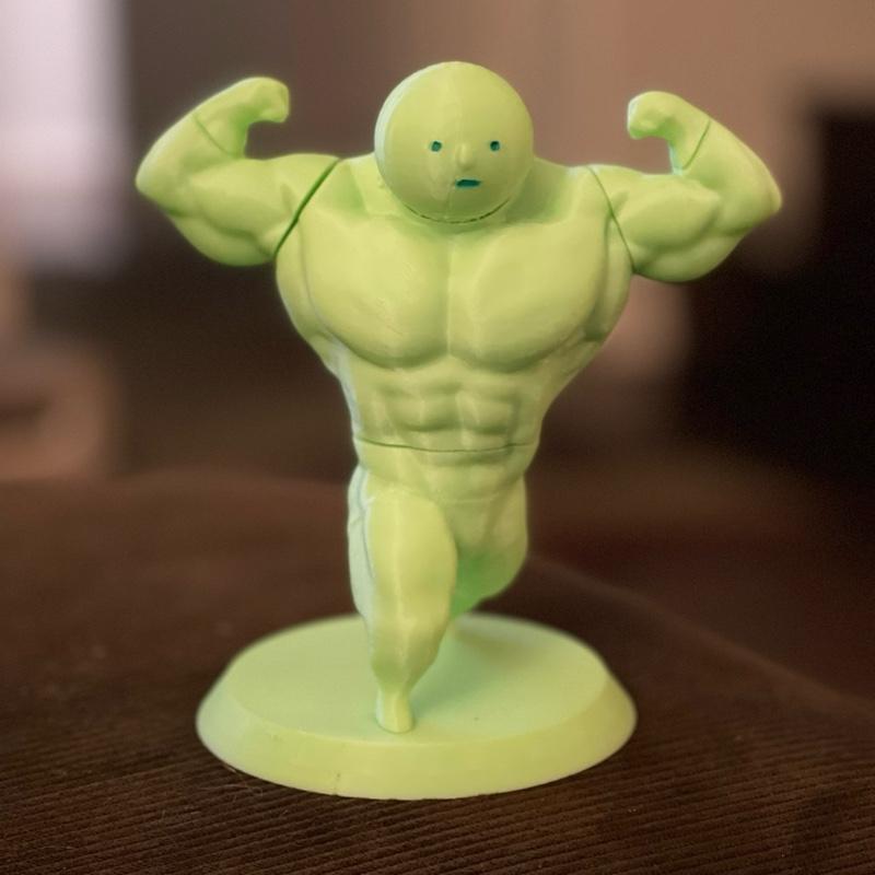 3D printed Buff Smiski