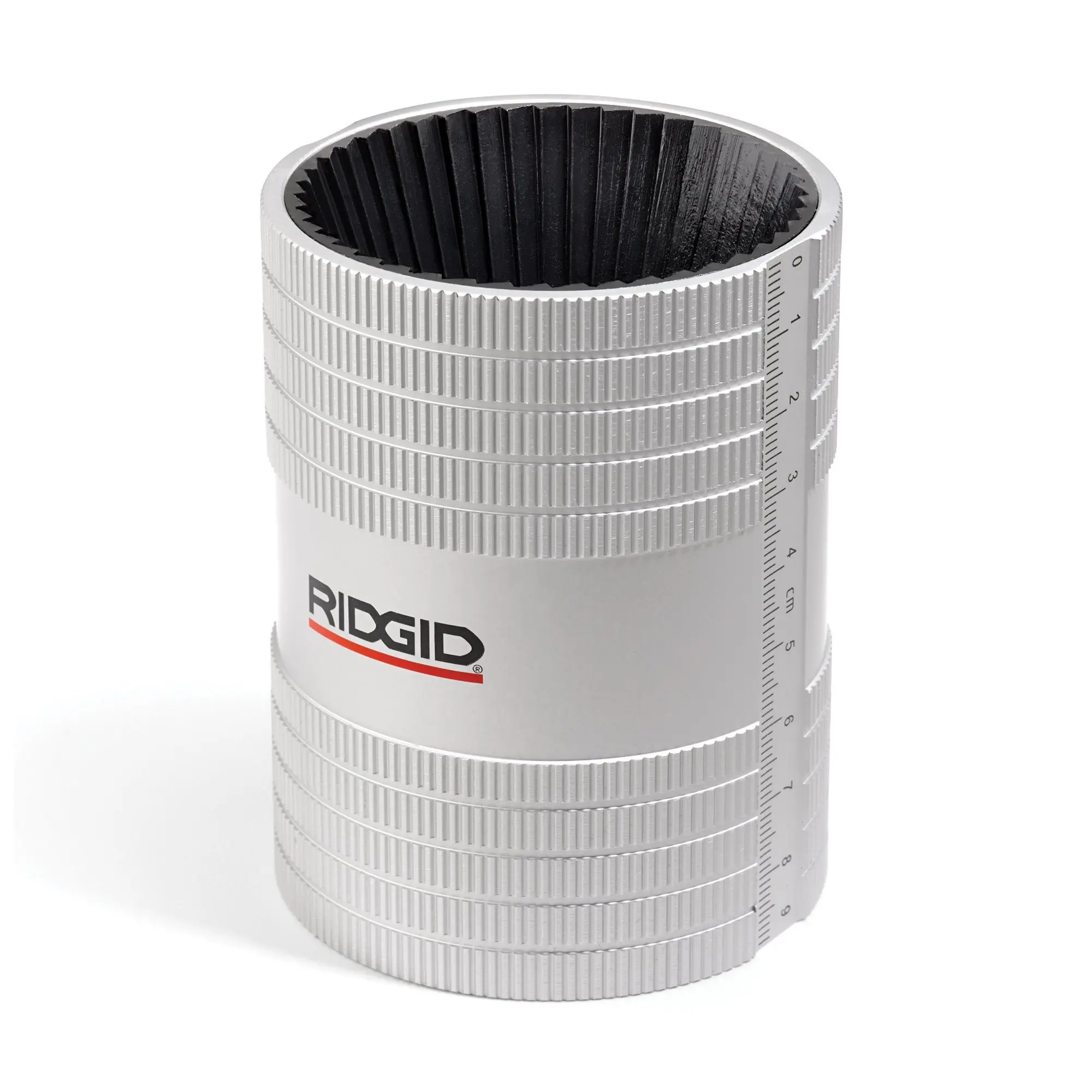 Ridgid Durable Inner-Outer Reamer, 1/2-in to 2-in Size, Hardened & Stainless Steel Construction, Ergonomic Design for Copper Tubing, Outer Pipe Reamer Functionality