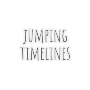 Jumping Timelines Sticker