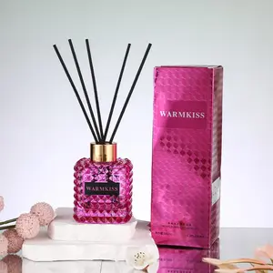 Warmkiss No Fire Aromatherapy, Vine Stick Essential Oil, Fresh Air, Long-Lasting Scent, Indoor Home Use, Relaxing & Refreshing