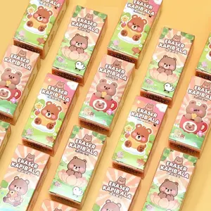 Capybara blind box erasers – cute, collectible, and a fun surprise gift for stationery fans