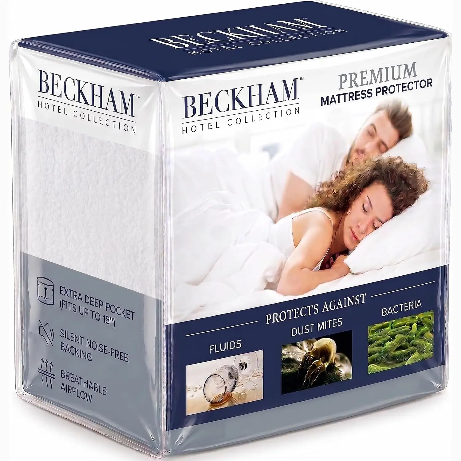 Premium Cotton Blend Waterproof Mattress Protector