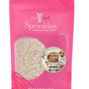 Pink Zebra Marshmallow Latte wax sprinkles