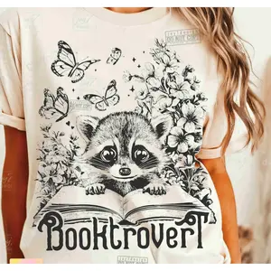RTS BOOKTROVERT BUTTERFLIES BOOKS SINGLE COLOR BLACK Screen Print transfers size ADULT 10X12   8-J