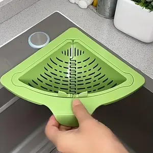 New magnetic suction hanging drain basket, kitchen cleaning food residue and leftover storage rack, sink filter basket
