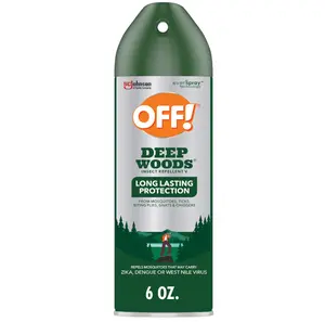 Deep Woods Insect Repellent Aerosol, Bug Spray with Long Lasting Protection from Mosquitoes, 6 oz