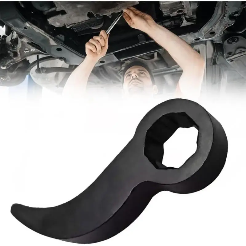 2pcs Pry Bar Wrench Adaptor Head, New Horn Type Half Shaft Removal Tool Openend Wrench, Upgrade Half Shaft Removal Car Repairing Tools Drive Crowbar A