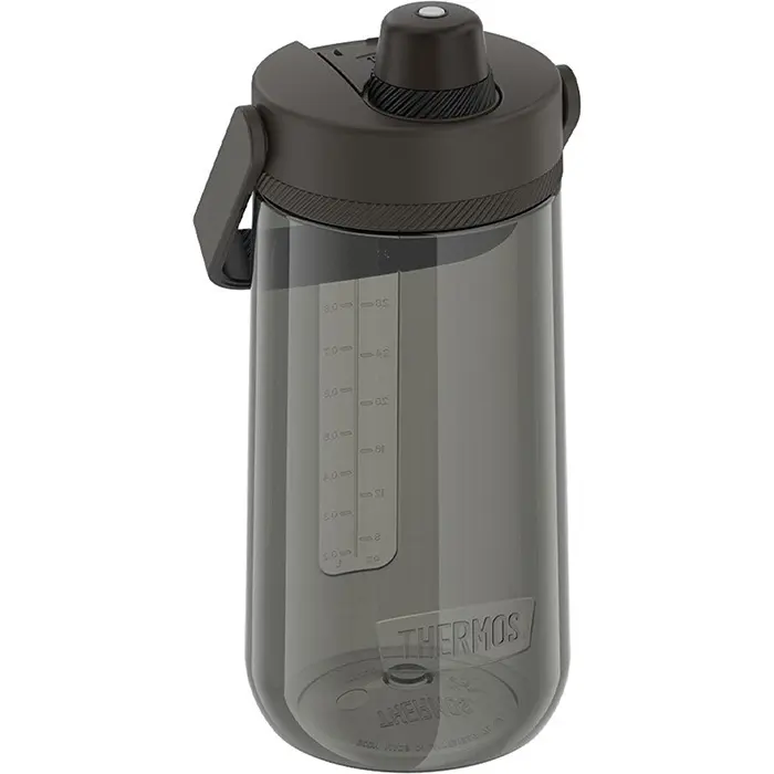 Thermos Guardian Tritan Flask Bottle, Model 345011, 40 oz, Smoke Color Drinkware