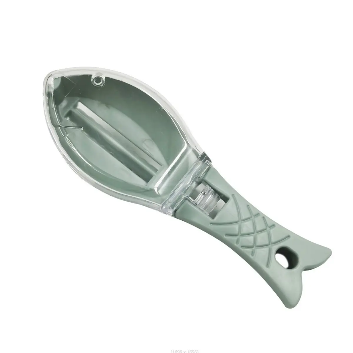 Fish Scaler Skin Brush Scraping Fishing Brush Fast Remove Fish knife Cleaning Peeler Scaler Scraper