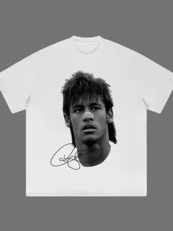 Big Head Neymar T-Shirt, Neymar Vintage Tee, Unisex Soccer Shirt, Sweatshirt, Graphic Tees, Menswear Womenswear Streetwear