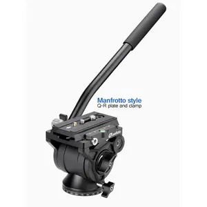 Leofoto BV-10M Fluid Video Head - Manfrotto Standard