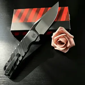 1x Model 7305 EDC Folding Knife — Featuring an Ergonomic, Textured, Non-Slip Handle. Offers a secure grip and smooth, one-handed opening; ideal for Camping， everyday carry and outdoor adventures.