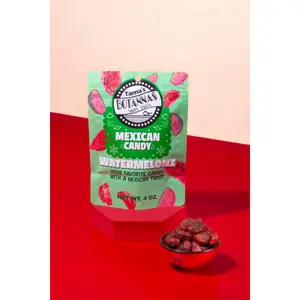 Tannas Botannas Watermelonz 4oz – Sweet Sour Spicy Mexican Candy Snack