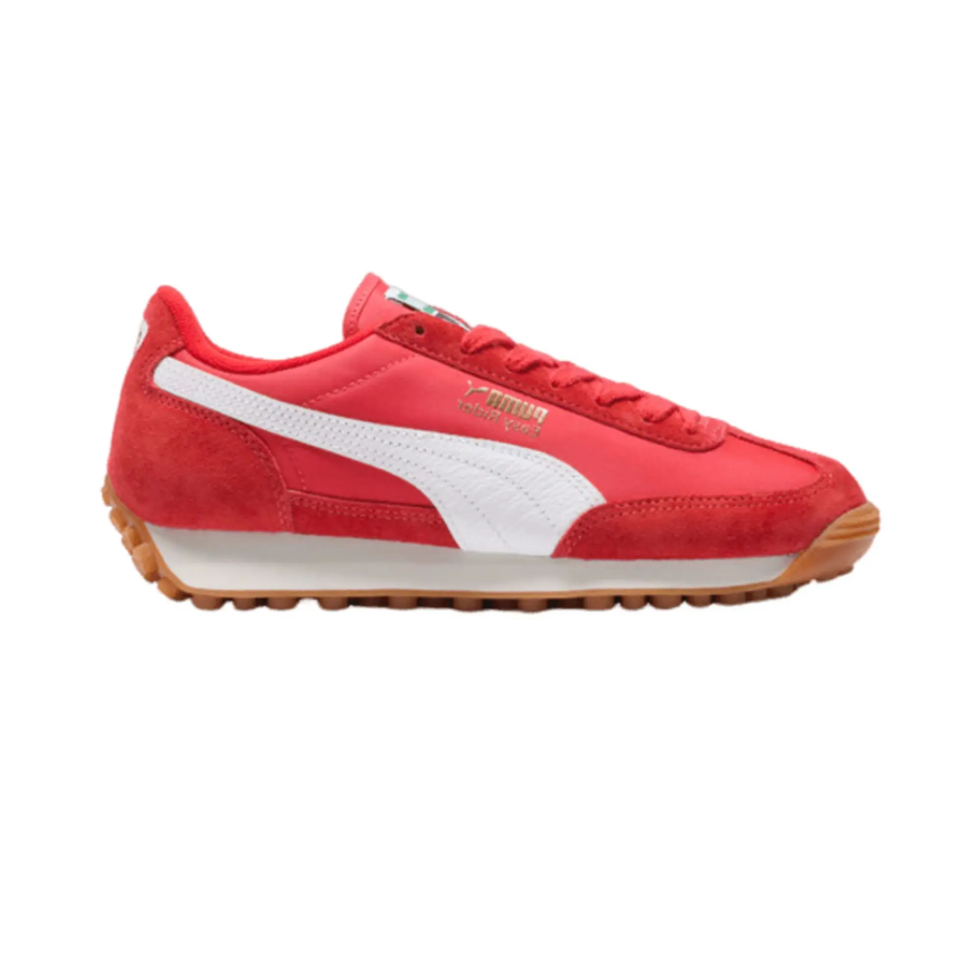 PUMA Easy Rider Vintage Women's Sneakers Classic Retro Running Shoes Suede and Textile Upper Rubber Outsole Low Top Lifestyle Footwear Casual Everyday Shoes Vintage Inspired Design Comfortable Walking Sneakers with Timeless Style