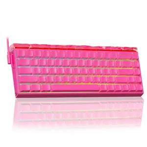 [New Color]Aula Hero 68 Wired Magnetic Switch Gaming Keyboard, 65% layout,RT 0.01, Extreme Response, RGB Backlit,Wired Connection, Web Driver, 8K Returns,E-Sport Gaming Accessories PC Accessories  keyboards for gaming