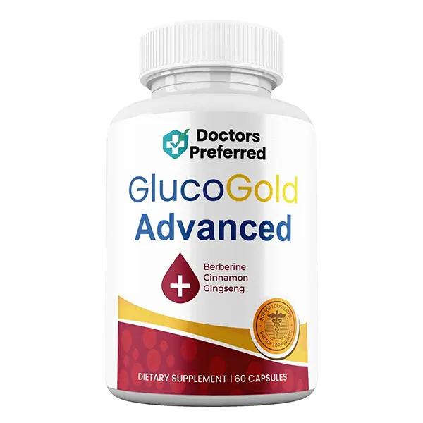 Gluco Gold Advanced Capsules - Max Strength Daily Wellness Supplement - 1 Pack