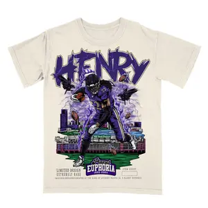 PE Derrick Henry Planet Euphoria Shirt, Vintage 90s Unisex Tee Various Sizes and Colors