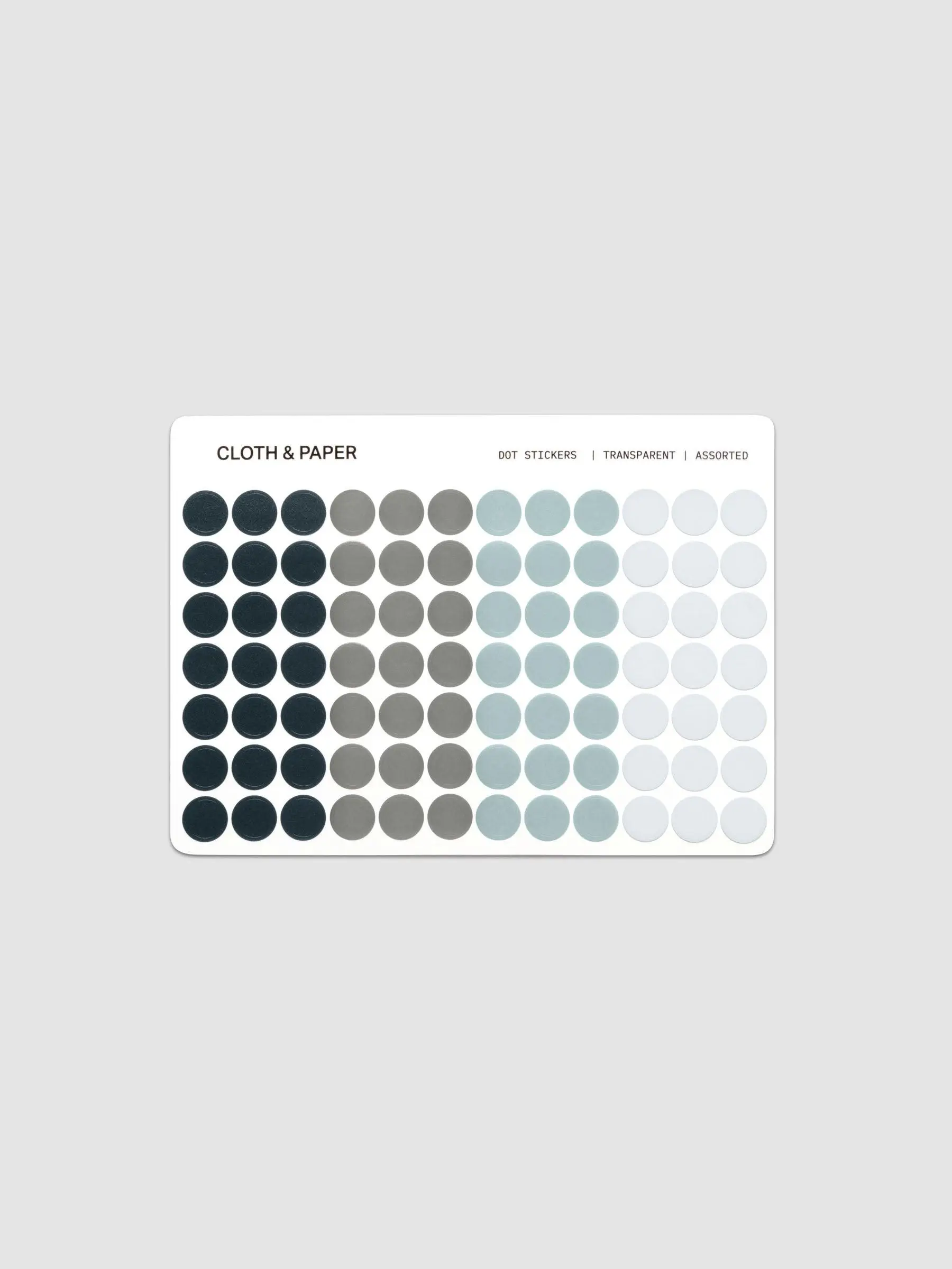 Cloth & Paper Dot Stickers for Planners, Calendars, & Journals