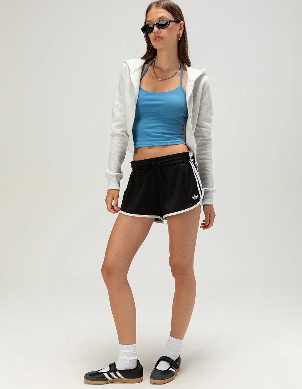 ADIDAS Originals 3S Mesh Sprinter Womens Shorts