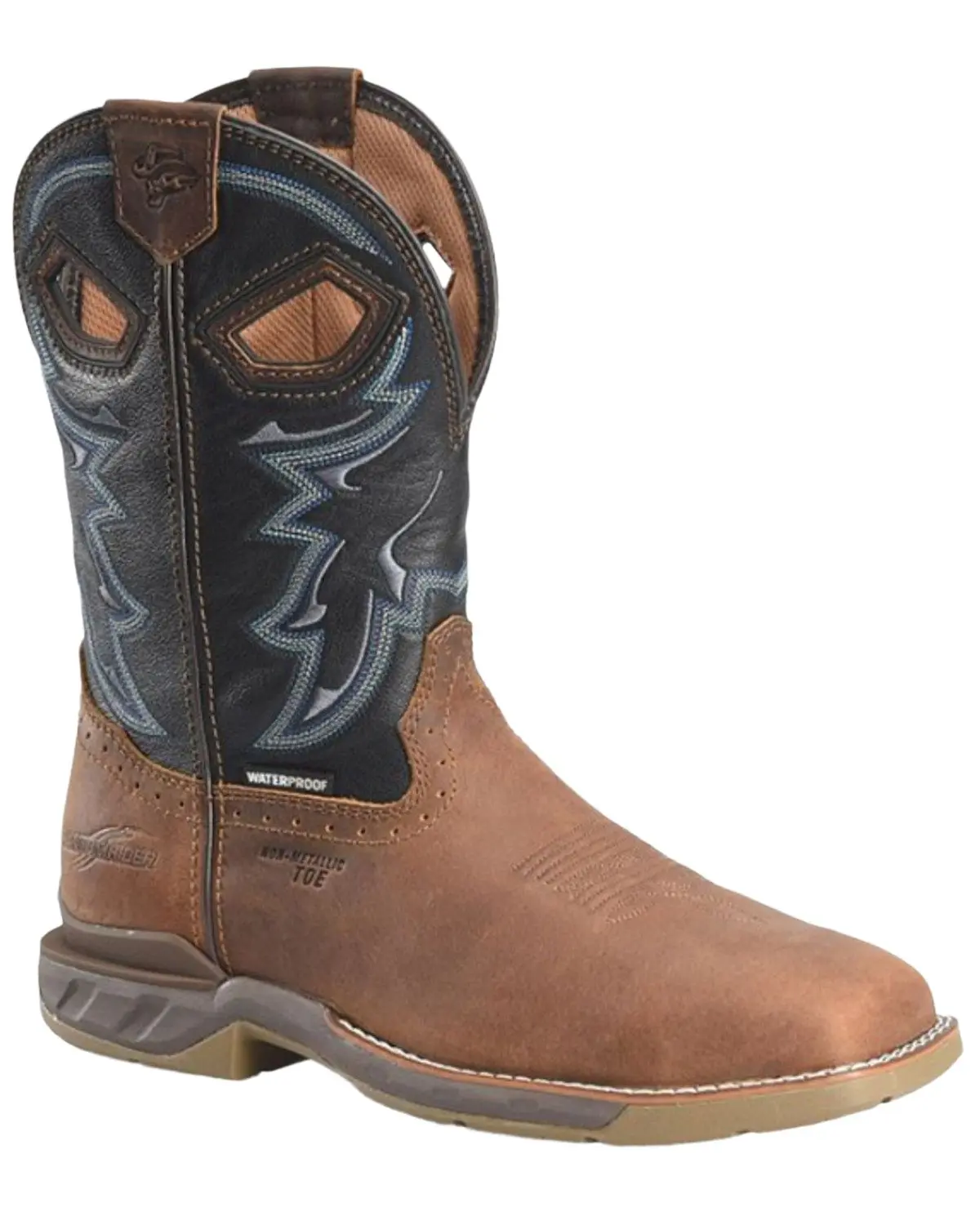 Double H Men's Men'S Geddy Waterproof Western Work Boot Composite Toe - Ph5001