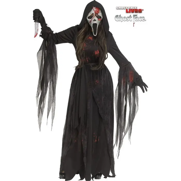 Bloody Bling Ghost Face® Adult - Original E-Commerce Product with No Additional Features or Packaging