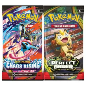 Pokémon energy break - 2 set mix - 36 booster pack break - Contains 18 of each: Perfect Order & Chaos Rising  - opened live - Average 4 packs per energy