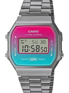 Casio A168WERB-2A Classic Colorful Digital Quartz Unisex Watch