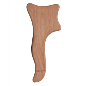 Skin Gym Sculpt Body Massage Tool 100% Natural Wood Gua Sha Tool for Muscle Relief & Smooth Skin Toning