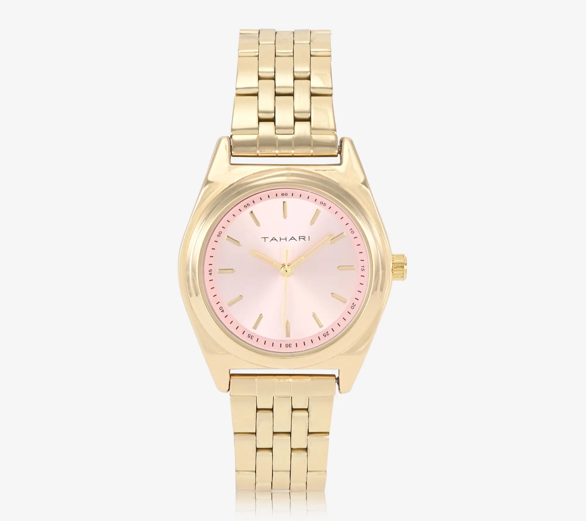 Vivienne Westwood Gold Tone Bracelet Watch with Pink Inlay Vivienne Westwood St. James Unisex Quartz Watch VV049PKGD  main image 4
