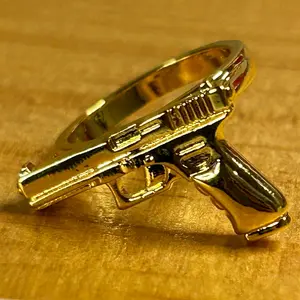 Gold Plated Costume Jewelry Ring