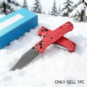1pc multifunctional EDC folding knife, lightweight pocket knife, aluminum alloy handle, high-quality folding knife, anti slip grip, good tool for camping, hiking and travel, men's gift