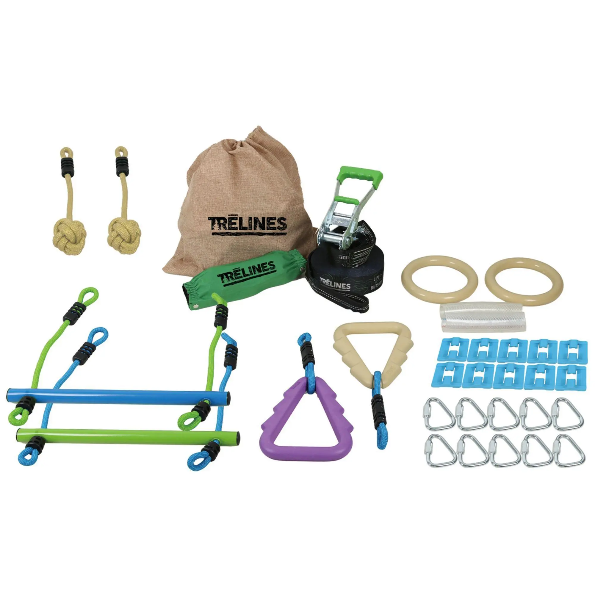 Hape Treslines 36 ft Ninja Warrior Course